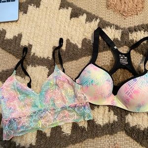 COPY - PINK Rainbow Bra Bundle